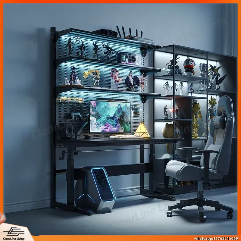 Esports Gaming Monitor - Игровой стол L-образной формы, эргономичный компьютерный