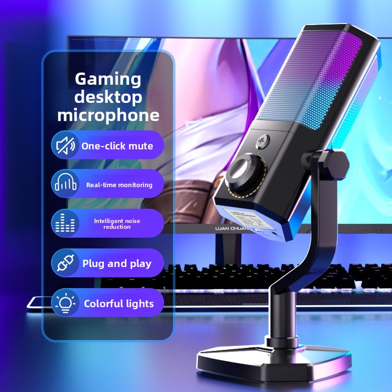RGB-микрофон для игр и киберсп – обзор и цена Esports & Gaming Optics Gmbh