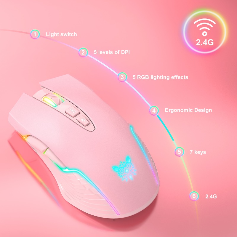 Беспроводная/проводная игровая – обзор и цена Es5 Esports Rgb Gaming Mouse