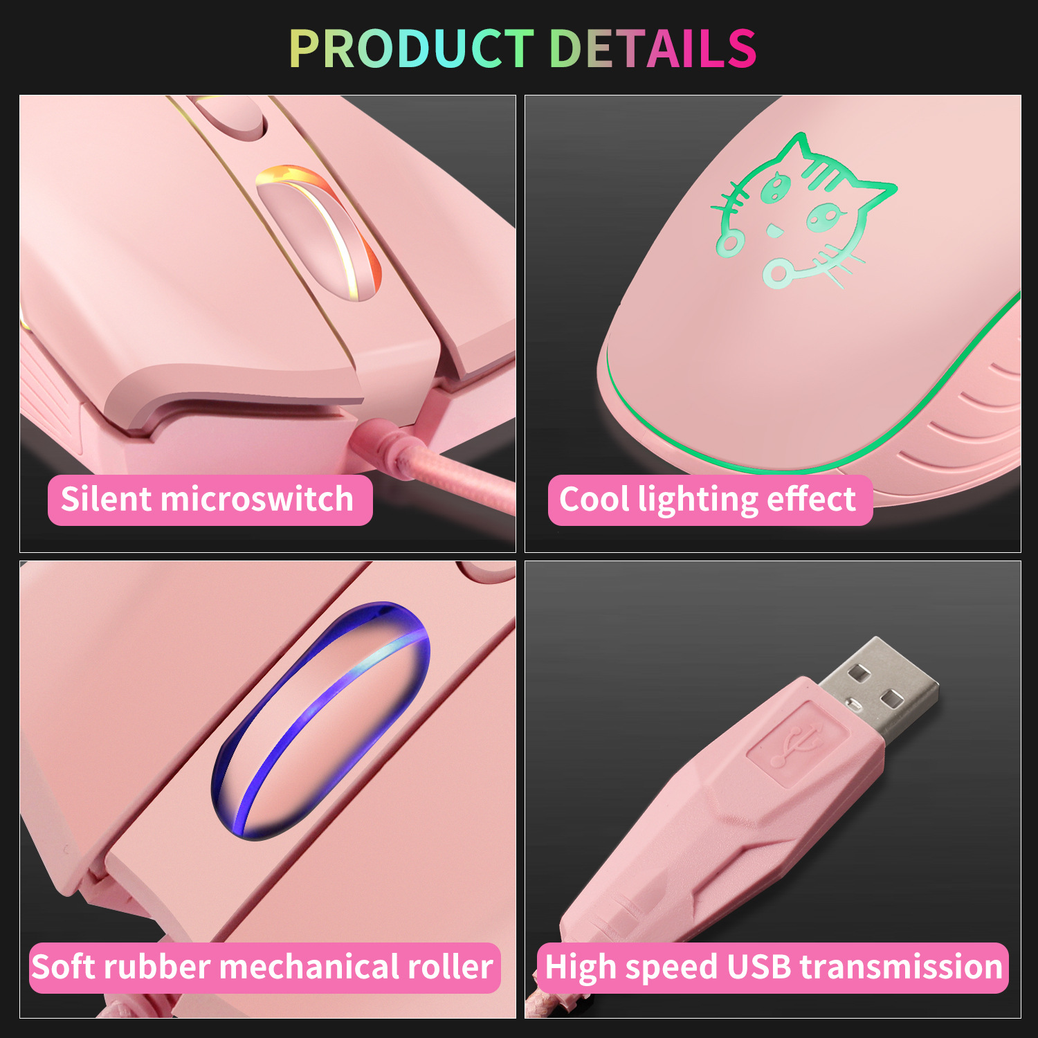 Проводная игровая USB-мышь, ро – обзор и цена Esports Gaming Maus