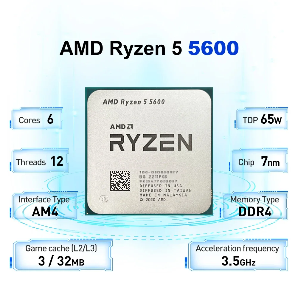 Процессор AMD Ryzen 5 5600 для – обзор и цена Esports Gaming Pcs