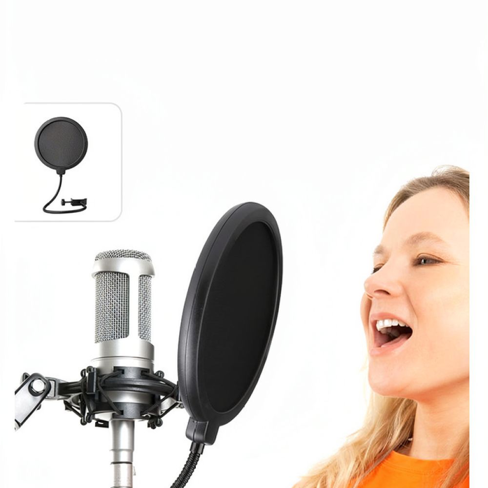 Студийный микрофон с защитным  – обзор и цена Pop Filter Streamer